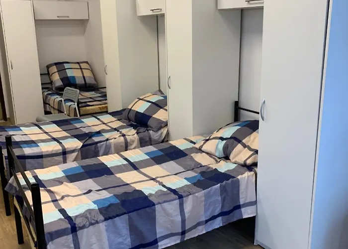 旅馆 W Centrum Szczecina 4 Osobowe