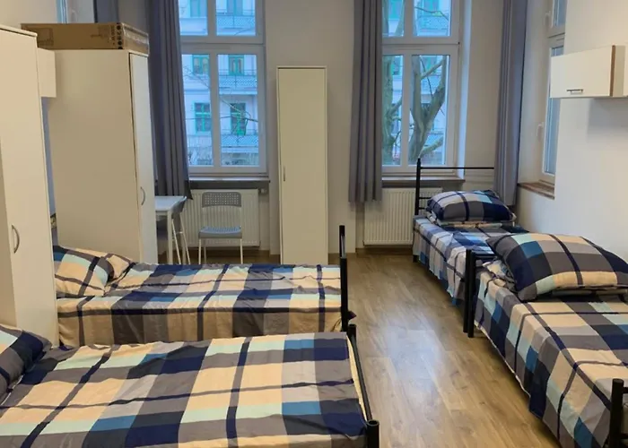 بيت شباب W Centrum Szczecina 4 Osobowe