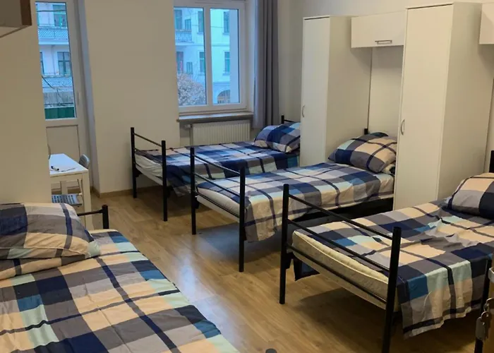 W Centrum Szczecina 4 Osobowe بيت شباب *